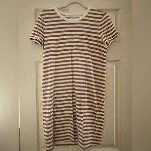 Lou & Grey for LOFT Striped Tshirt Dress